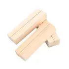 10pcs Postcard Base Wood Place Cards For Table Holder Wood Place Cards Holder