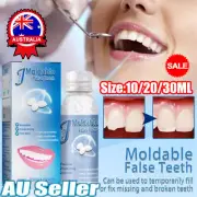 Temporary Tooth Repair Kit Resin Fix Broken False Teeth Fill Gaps Dental Denture