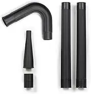 WORKSHOP Wet/Dry Vacs Gutter Cleaning Kit WS25051A 2-1/2-Inch Wet Dry Shop Vacuum Accessories Designed for Gutter Cleaning, Black