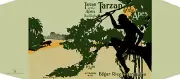Burroughs, Edgar Rice TARZAN OF THE APES replication dust jacket 1st McClurg Ed.