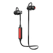 Magnetic Sports Neckband bluetooth Wireless Earphone Binaural Call Stereo Sound Portable With Mic for IOS Android BLACK COLOR