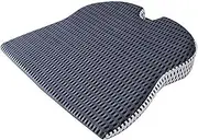 Car Wedge Seat Cushion for Car Driver Seat Office Chair Wheelchairs Memory Foam Seat Cushion