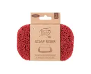 Eco Basics Soap Riser/Dish Elevator Holder Storage Bathroom/Sink Organiser Coral