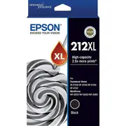 Original Epson 212XL High Capacity Toner Black Ink Cartridge C13T02X192