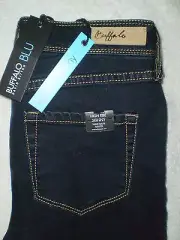 Buffalo by David Bitton Ivy Skinny High Rise Stretch Denim Jeans Size 24, 25 New