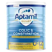 Aptamil Gold Plus Colic & Constipation Infant Formula (0-12 Months) 900g