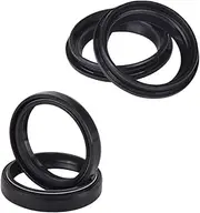 43mm*55 * 9.5/10.5 Oil Seal For MT125 YZFR1/R6 TTR/WR250 XP500 MT01/03/10 XTZ1200 XT/TT600/660 TDM900 FZ8 FZ1 1000 XJR1300(2pcs seal 2pc cover)