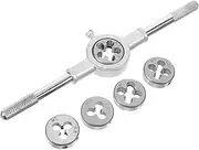 Tap and Die Set m Stainless Steel Threading Tool Handle Tap Wrench Multi-purpose Kit