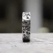 Handmade 925 Sterling Silver Textured Ring - Unique Crater Surface Design