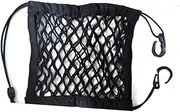 Alasum Car Seat Net Storage Mesh Durable Vehicle Sundries Barrier for Front and Back Seat Enhances Space and Safety for Car Essentials and Pet