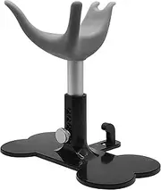 Dog Grooming Stand - Puppy Bathing Kit | Height Adjustable Assistive Ladder Stand | Pets Grooming Stool | Cat Brushing Chair | 14.5-18.5cm Bench Non Slip For Bathing Showering Trimming Dog Pet