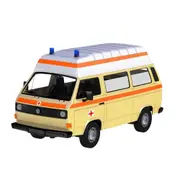 Motormax 1:24 Scale Volkswagen Type 2 (T3) High Roof Ambulance Diecast Model