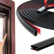 Quick Installation Door Sealing Strip D-Shape Sealing Strip Dust Prevention