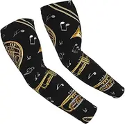 [FSCEV] Musical Instruments Sun Protection Arm Sleeves Outdoor Essentials Cooling Compression Golf Hiking Cycling