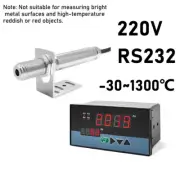 RS232 220V Non-contact Infrared Thermometer Sensor Temperature Tool W/Controller