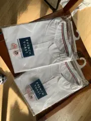French Toast Girls White Modern Peter Pan School Blouse SZ 16NEW