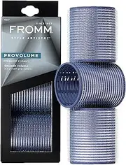 Fromm ProVolume 2" Self-Grip Ceramic Ionic Thermal Hair Rollers, 3 Count Large Salon Quality Hair Curlers for Medium and Long Hair, Blowouts, Curtain Bangs