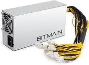 APW3++ APW7 1800W Server Power Supply Mining PSU for Bitmain Antminer 12V 10x PCI-E 6 Pin Mining GPU