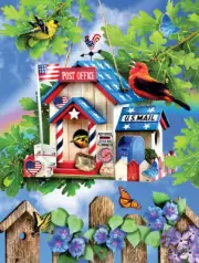 SunsOut Post Office 500 Piece Jigsaw Puzzle By Lori Schory