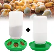 Poultry New Thickened Feeder and Drinker Water Food Dispenser Automatic Chicken
