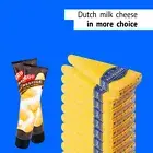 FREE SHIPPING 700 till 1200g Premium Dutch milk cheese, like Old Amsterdam