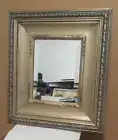 Ornate Solid Wood "16x18" Rectangle Beveled Custom Framed Wall Mirror