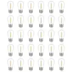 10X(30-Pack Outdoor String Light Bulbs, S14 Replacement Bulb, E26 Base6645