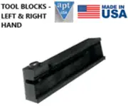 CUTOFF & GROOVING TOOL BLOCK-LEFT HAND -USA ITEM NUMBER MI- GTBL25-6