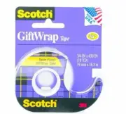 3M Scotch 15-H Clear Office Tape - 3/4 in Width - 79816 [PRICE is per ROLL]