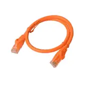 [PL6A-0.25ORG] 8ware 25cm Orange Premium CAT6A Ethernet Cable up to 10Gbps, Snagless Protection