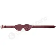 Ouch Halo Red Eye Mask With Adjustable Strap
