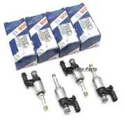 BOSCH Fuel Injectors Nozzles For VW Golf Beetle Audi A3 Skoda 1.2 1.4 TSI EA211 (for: Volkswagen)