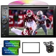 6.2 Inch 2 DIN Universal Car DVD CD Player Stereo Audio Multimedia For Carplay