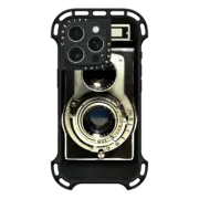 iPhone 16 Pro Ultra Bounce Case MagSafe Compatible Vintage Camera