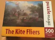 Puzzle Magic 500 Piece Puzzle Called The Kite Fliers