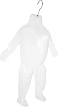STOBAZA Mannequin Full Body Display for Clothes Detachable Plastic Mannequin for Retail Stores Cute and Attractive Design for Exhibitions