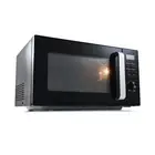 30L Flatbed Microwave Oven 1400W 5 Power Level Larger Dishes Easy Cleaning