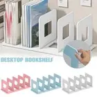 Bookstand Desktop Bookshelf Divider Baffle Book Desk Storage V4 Shelf