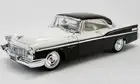 ACME A1809006 1/18 Scale 1956 Chrysler St Regis Cloud White/Raven Black Diecast