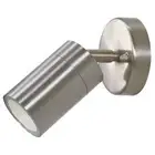 Beacon Lighting Sentinel 1 Light Adjustable Wall Spot in Stainless Steel