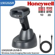 Honeywell Xenon 1902GSR-2USB-5 Wireless Barcode Scanner USB Bar Code Reader
