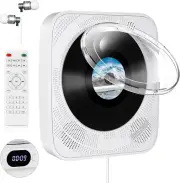 CD Player Bluetooth Desktop CD Players Wall Mountable Portable CD Playe
