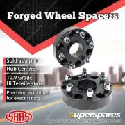 2 x SAAS Forged Wheel Spacers 50mm for Toyota Landcruiser Prado 150 Hub Centric (for: Toyota)