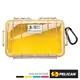 美國 PELICAN 1050 Micro Case 派力肯 塘鵝 微型防水氣密箱 透明 黃色 公司貨