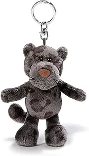 NICI Panther 47865 Key Ring 10 cm Grey