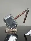 Thors Hammer 18' Mjolnir Adult Metal Hammer 1:1 Props Marvel Avengers Replica