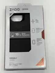 ZAGG - Gear4 Denali Case for Apple iPhone 13 - Black