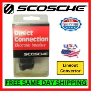 Scosche LOC500 For Stereo Radio 1 or 2 DIN Car Truck Fixed 500MV Float/Common