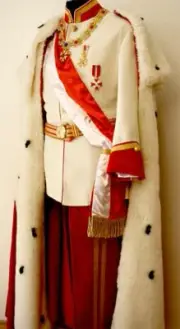 Custom Bespoke Royal Attila Tunic Hussar Officer Cavalry Court Uniform Jacket HM
