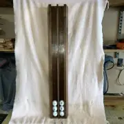 Walnut 40 Ball GOLF BALL Display Case Cabinet Handmade In My Woodshop